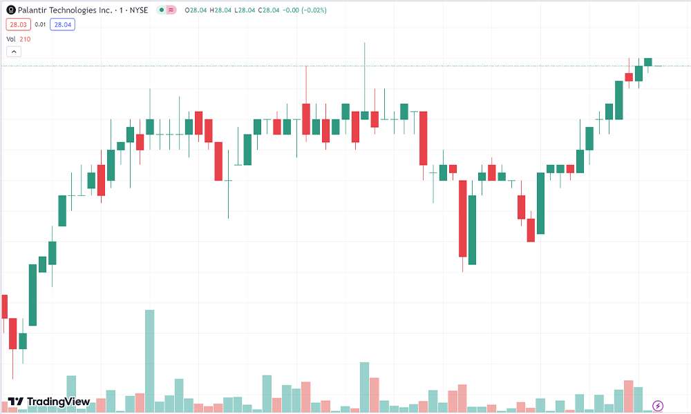 Palantir stock AI hedge funds