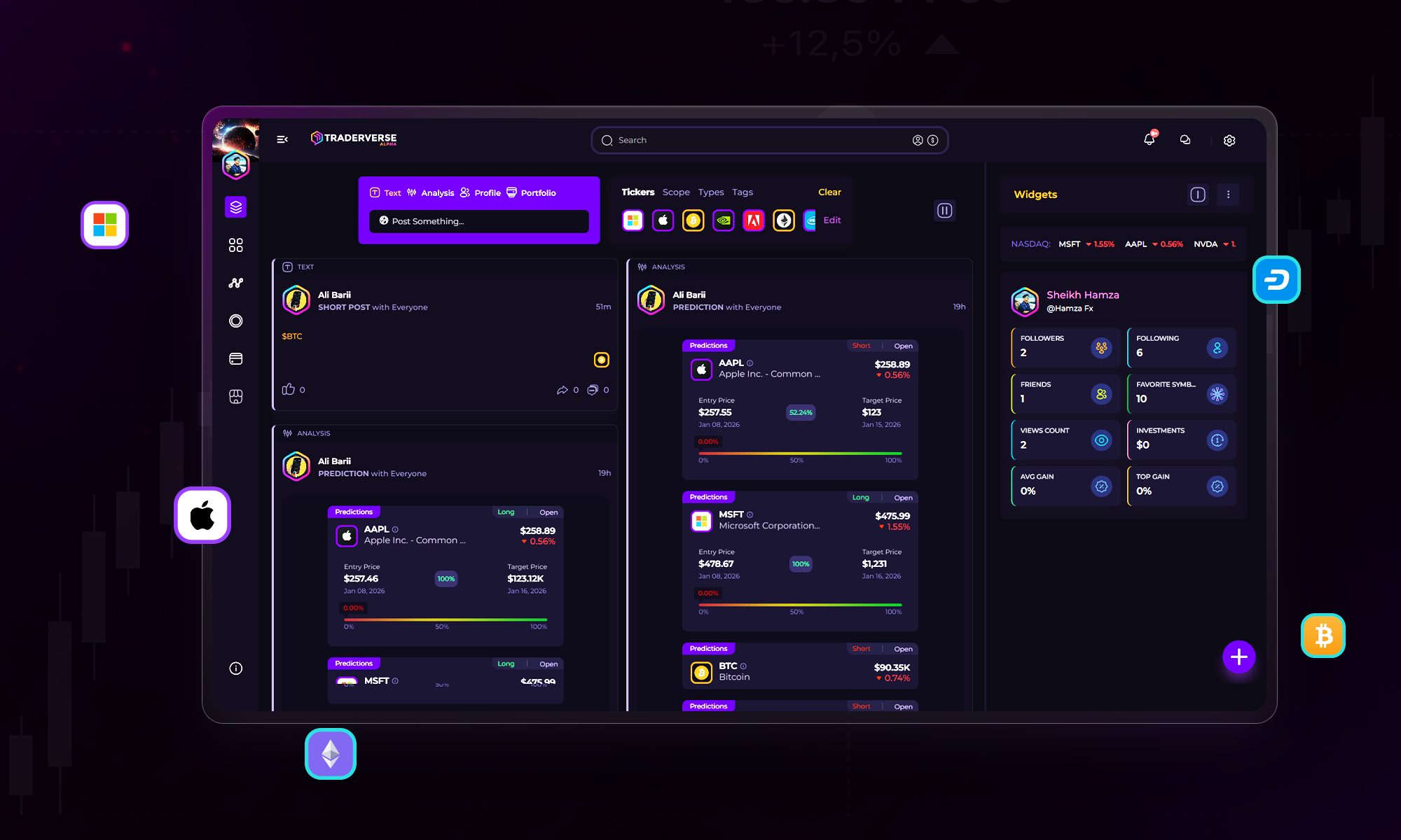 social trading platform 2026 Traderverse